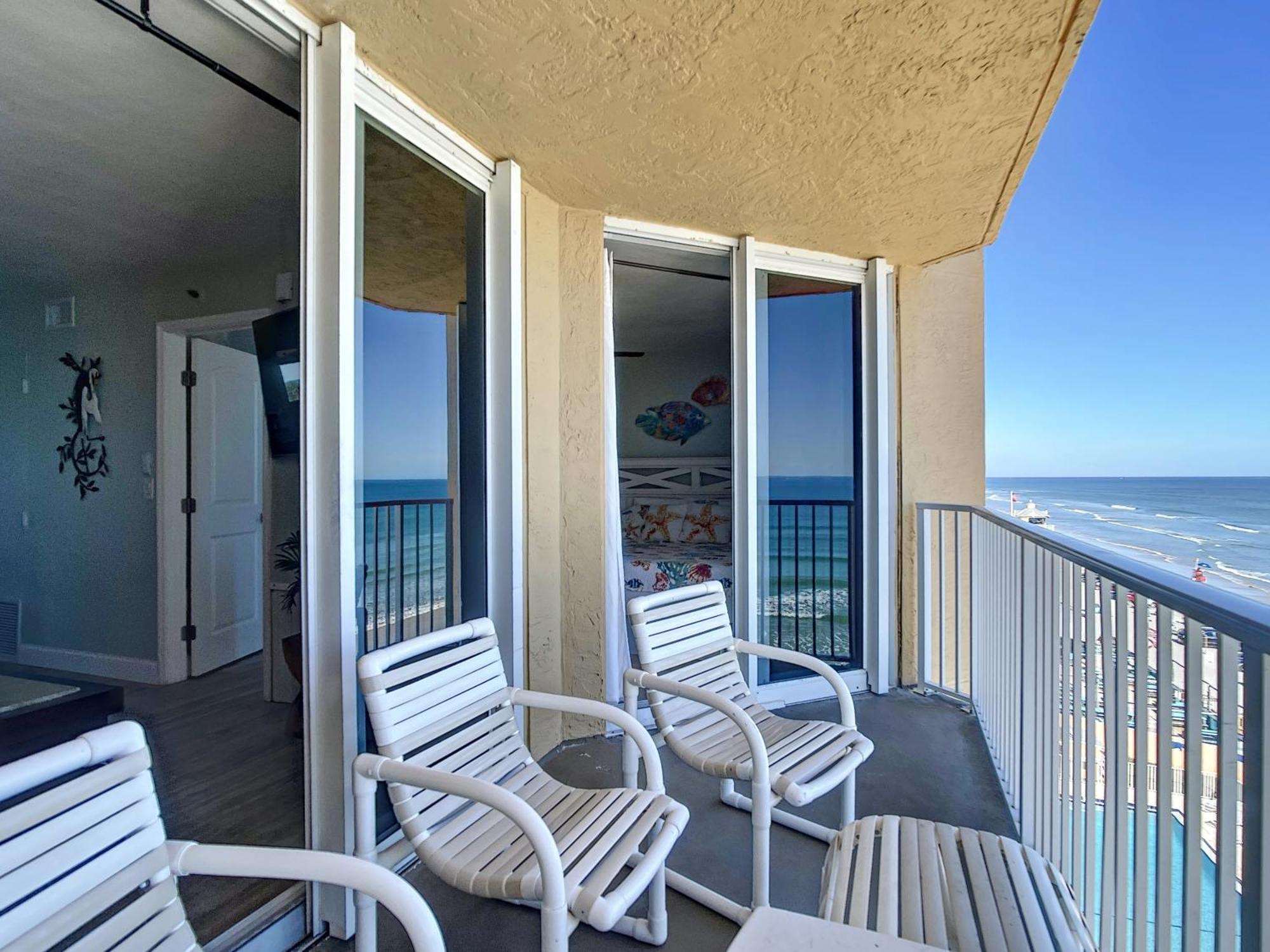 Willa Oceanfront Balcony, Pool, Bbq, Steps To Flagler Ave New Smyrna Beach Zewnętrze zdjęcie